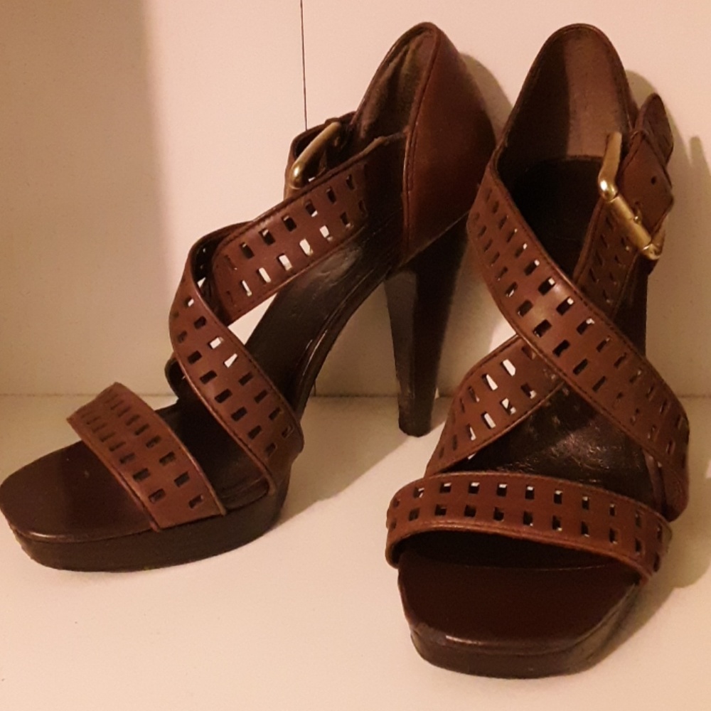 Jessica Simpson strappy heels